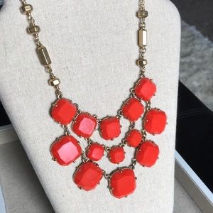 Orange Statement Necklace